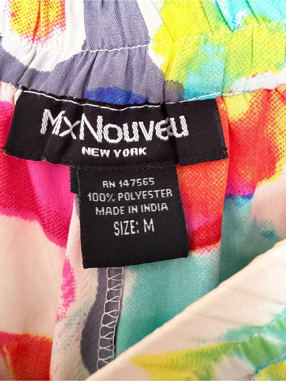 Bright Multicolor Floral Maxi Skirt - Picture 3 of 3